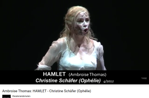 Thomas Hamlet chanson d'Ophélie