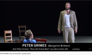 Britten Peter Grimes Now the great bear