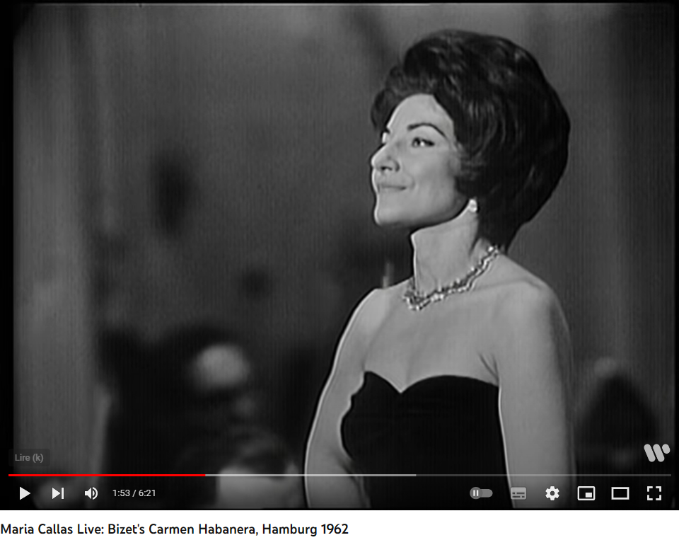 Bizet Carmen Habanera (Callas)