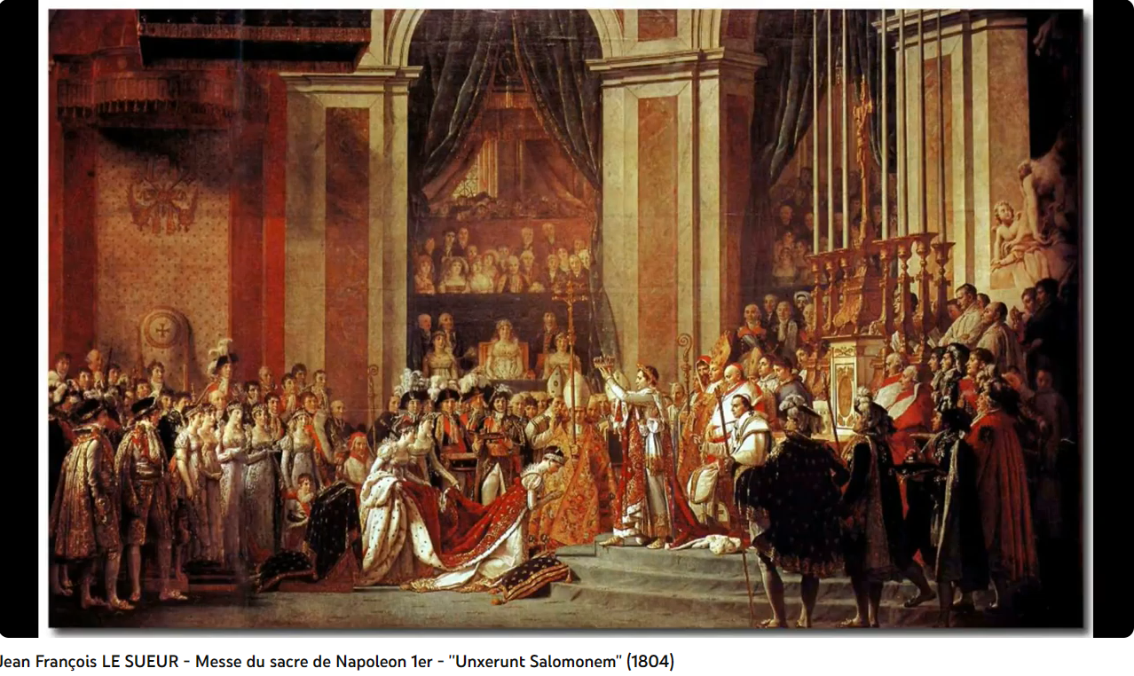 Le Sueur Messe du sacre de Napoléon